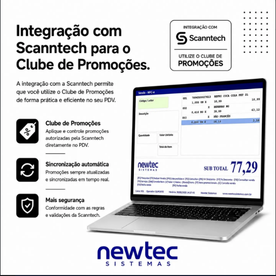 Integração com Scanntech